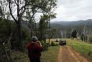 01-Zebra & Panda head down Jacksons Crossing Track to cross the Snowy River